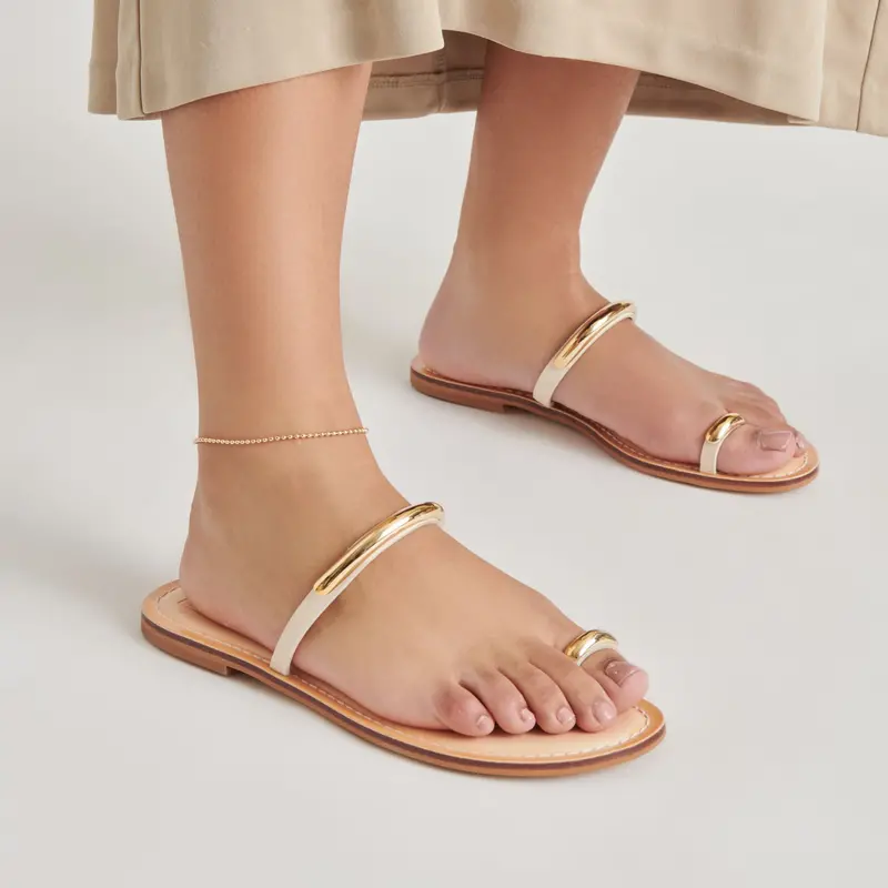 Wink Sandals Bone Leather 4