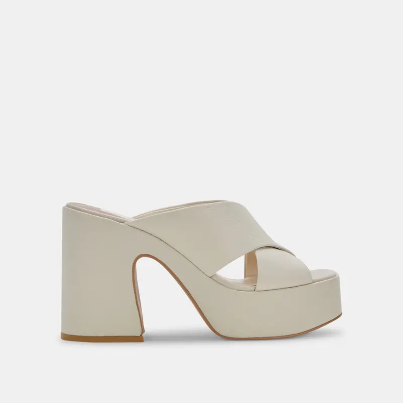 Wonder Heels Ivory Leather - Re:Vita 1