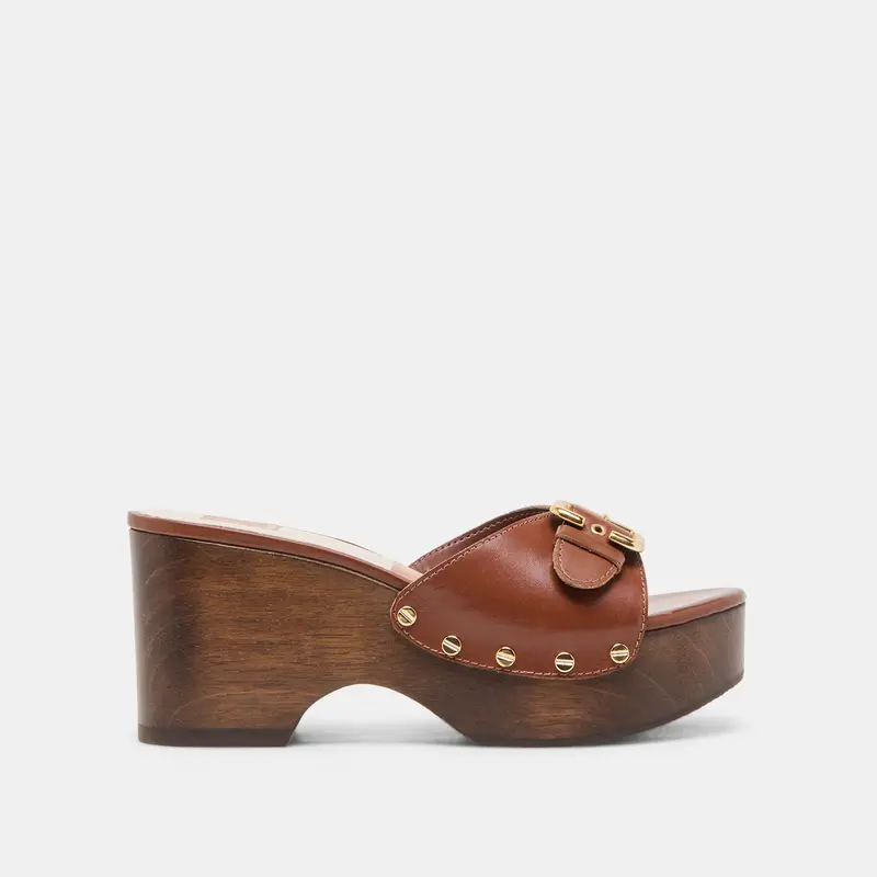 Yalah Heels Brown Leather 1