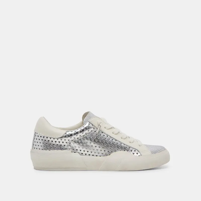 Zina Perf 360 Sneakers Silver Leather - Re:Vita 1