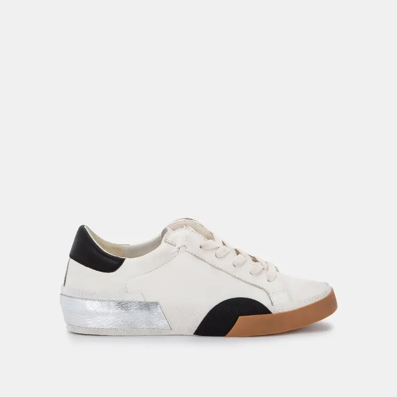 Zina Sneakers White Black Leather - Re:Vita 1