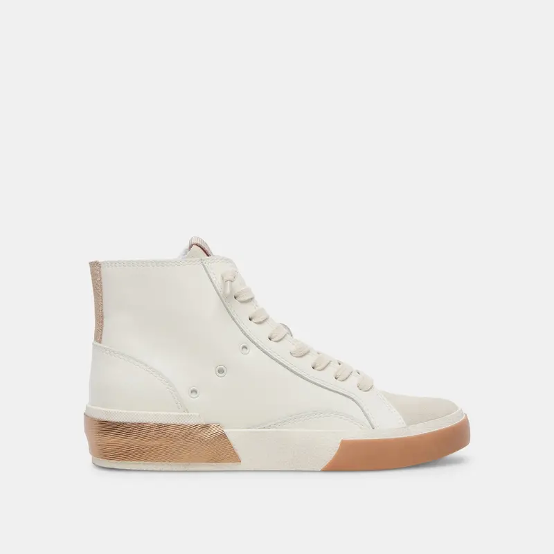 Zohara Sneakers White Tan Leather - Re:Vita 1