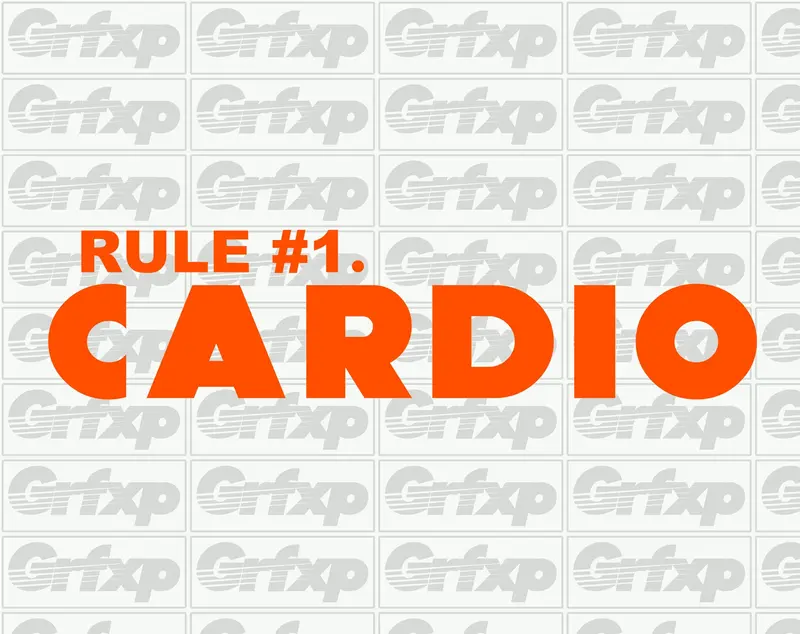 Zombieland Rule #1 - Cardio Sticker 1