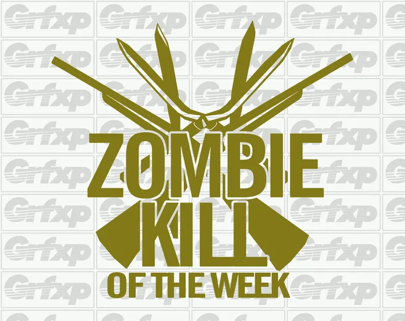 Zombieland - Zombie Kill Of The Week Sticker 1