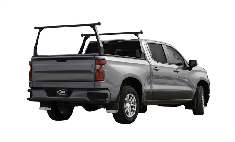Adarac F3020042 Adarac™ Aluminum Truck Bed Rack System; Matte Black Finish; 1