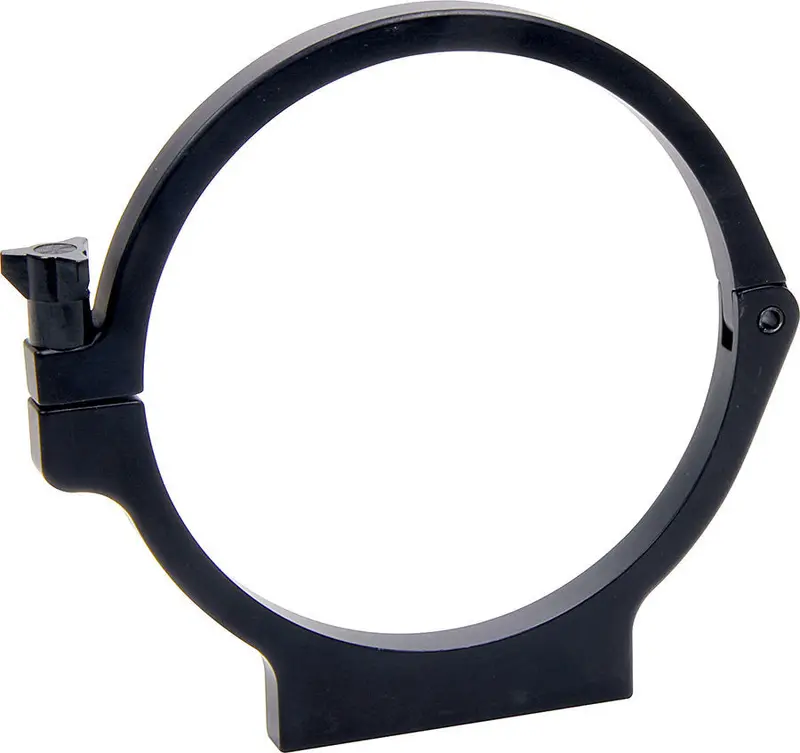 Allstar Performance Round Fuel Tank Mounting Bracket – 5.25-Inch Diameter, Black Powder Coat 1