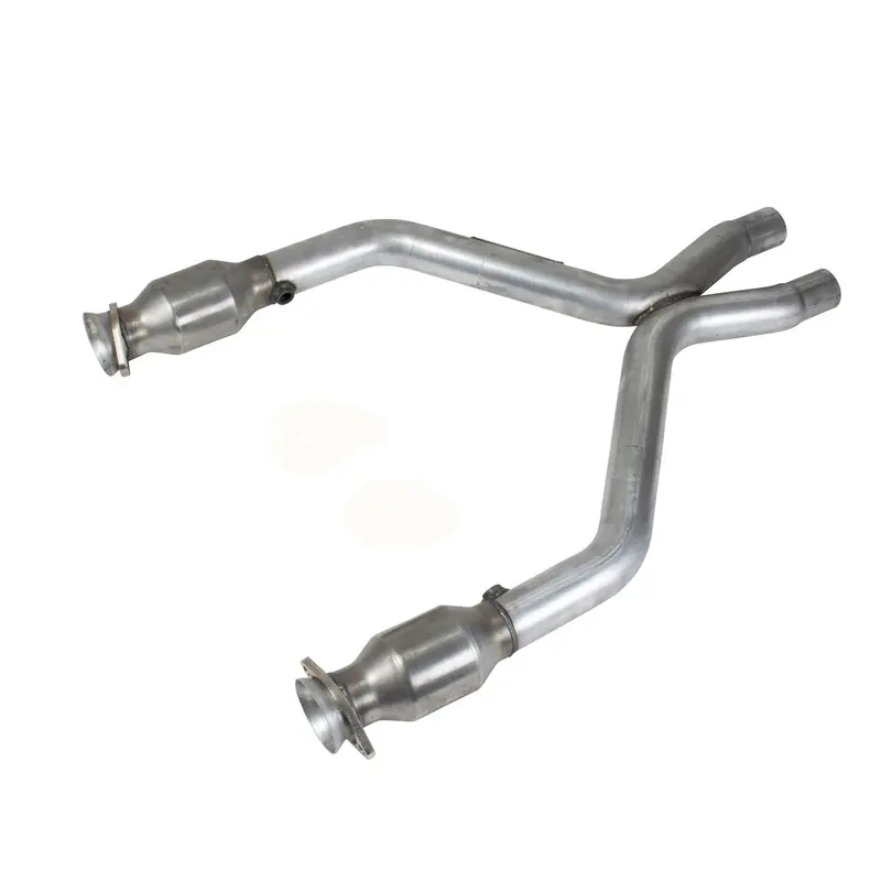 Bbk 1461 Short Mid-Pipe X-Over – Catalytic Converter-Equipped For 2011–2014 Ford Mustang V6 1
