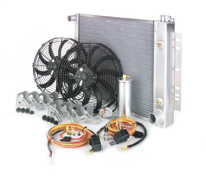 Be Cool 82198 Factory-Fit Radiator Module – Natural Finish For 1964–1976 Dodge A-Body Vehicles With Automatic Transmission 1