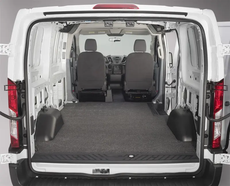 Bedrug Vantred Custom Truck Bed Liner – Fits Ford Transit Long Wheelbase (148" Wb), Non-Extended Body 1