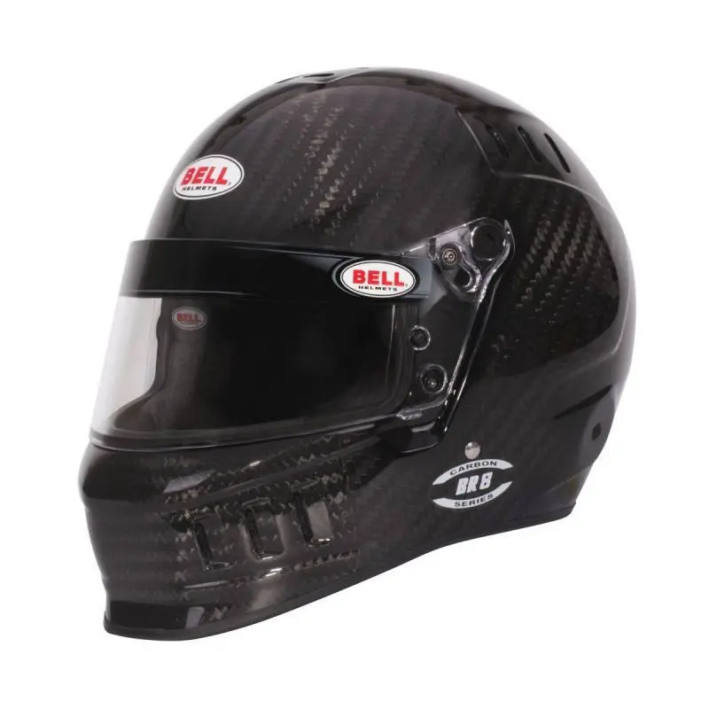 Bell Br8 Carbon Fiber Racing Helmet – Sa2020/Fia 8859 Certified, Size 7-5/8 (61Cm) 1