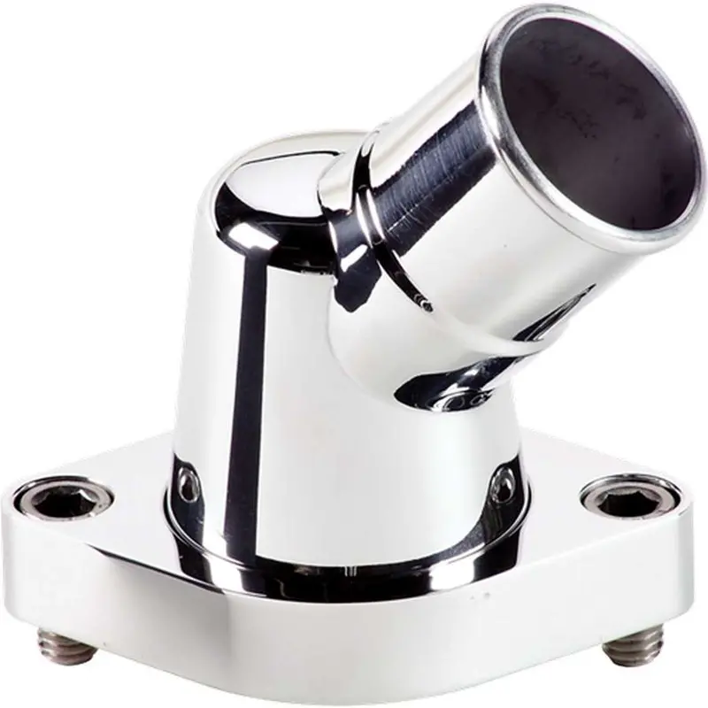 Billet Specialties 90420 Polished 45-Degree Swivel Thermostat Housing 1