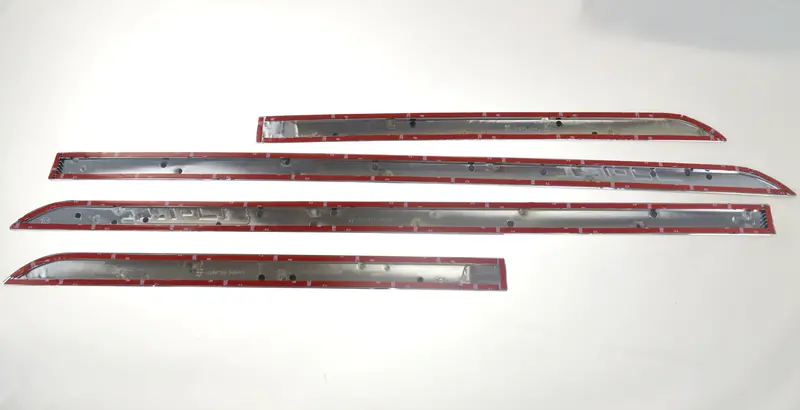 Black Horse Off-Road Door Pillar Post Trim Set – Compatible With Mitsubishi Triton (Mits-P-Trim-4A) 1