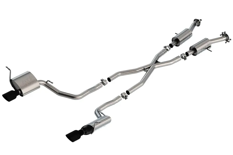 Borla Atak Cat-Back Exhaust System – Aggressive Sound, Stainless Steel Construction 1