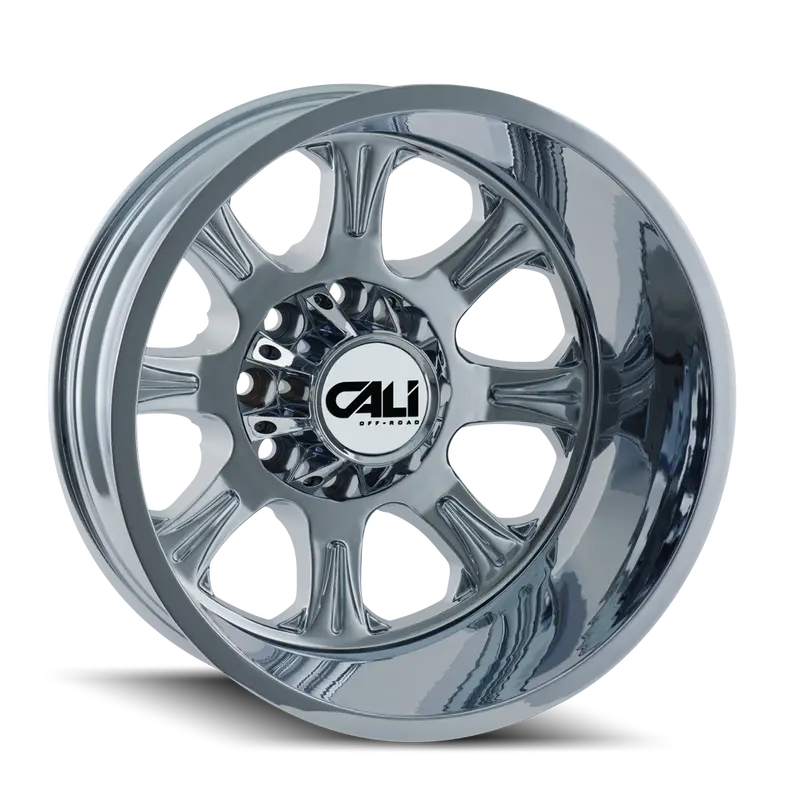 Cali Off-Road Brutal Rear Chrome Wheel – 22X8.25 Inches, 8-Lug, -180Mm Offset (9105-22879Cr) 1