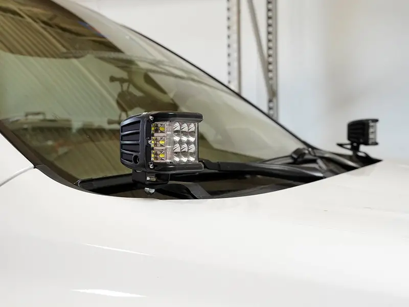 Cali Raised Led Cr2816 Low-Profile Ditch Light Mounting Kit For 2003–2009 Toyota 4Runner 1
