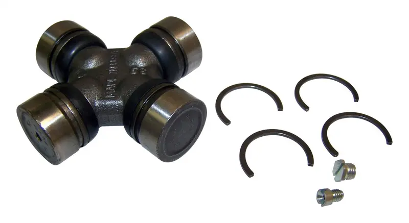 Crown Automotive 260-Series Universal Joint – Front Driveshaft, 1.06" Cap Diameter With Grease Fitting, Part #8126637Bc 1