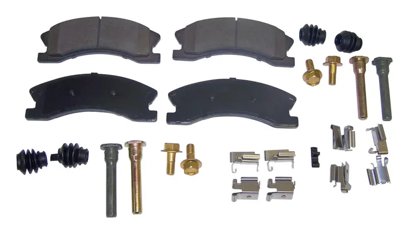 Crown Automotive 5093183Mk Jeep Brake Pad Master Kit – Includes Pads, Springs, And Caliper Hardware 1