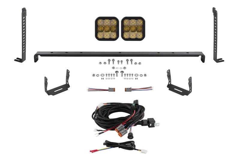 Diode Dynamics Dd7535 Ss5 Stealth Grille Led 2-Pod Kit For 2014-2023 Toyota 4Runner, Sport Yellow Combo Diode Dynamics 1