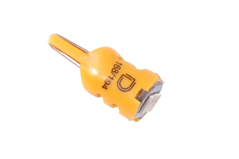 Diode Dynamics Hp3 Amber Led Bulb – 194 Wedge Base, Short Single-Filament Style 1