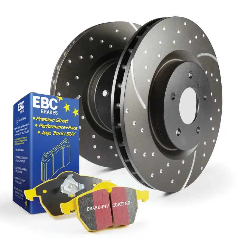 Ebc Brakes S5Kf1543 S5 Kits Yellowstuff And Gd Rotors 1