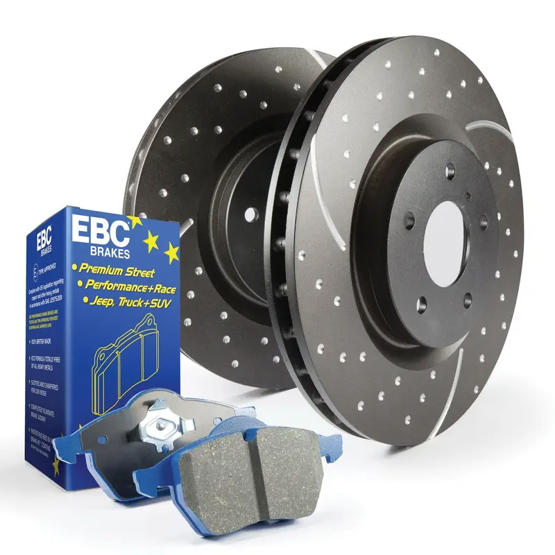 Ebc Brakes S6Kr1051 S6 Kits Bluestuff And Gd Rotors 1