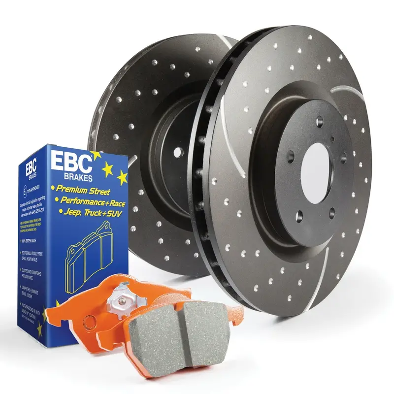 Ebc S8Kf1083 Orangestuff Brake Pad And Gd Rotor Kit 1