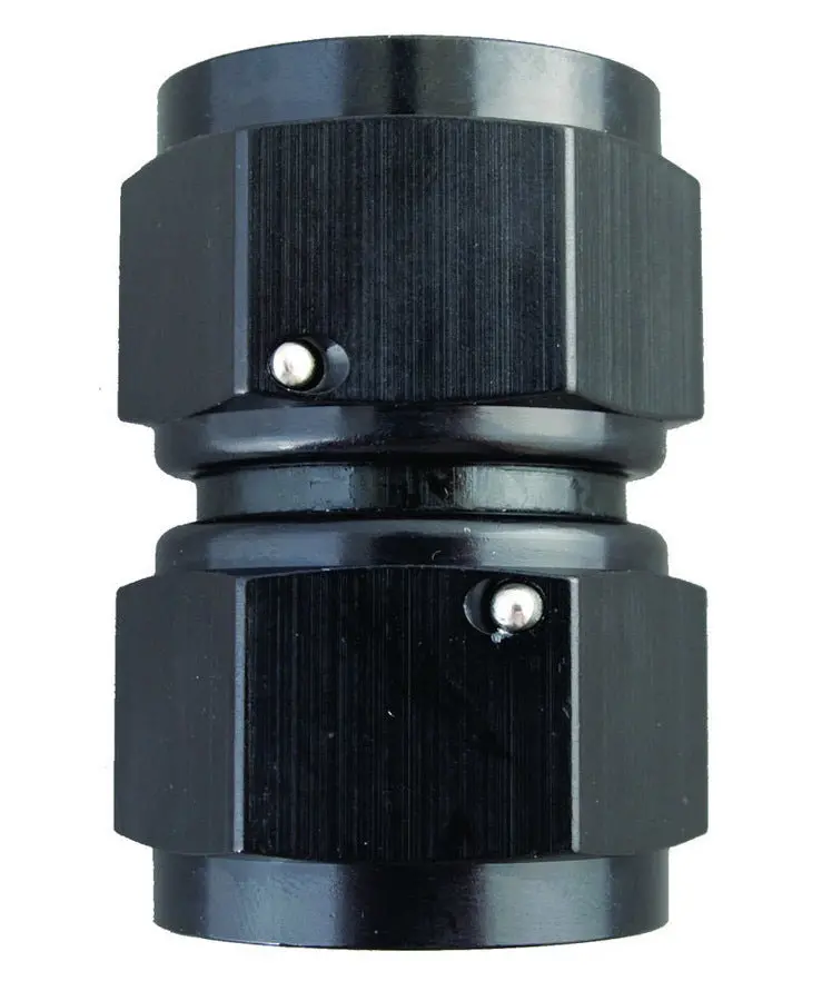 Fragola #3 Female Swivel Fitting – Black Anodized (Part 496103-Bl) 1