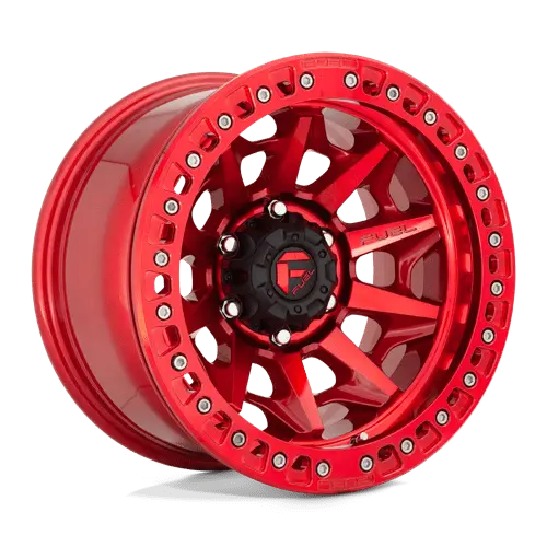 Fuel D113 17X9 Inch Off-Road Wheel – 6X5.5 Bolt Pattern, -15Mm Offset, Gloss Red Finish 1