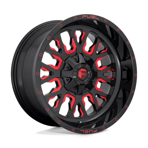 Fuel D612 Forged Alloy Wheel – 18X9", 6X120Mm Bolt Pattern, Gloss Black With Machined Lip 1
