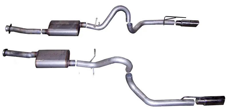 Gibson Performance Exhaust 619003 Cat-Back Dual Exhaust System; Stainless 1