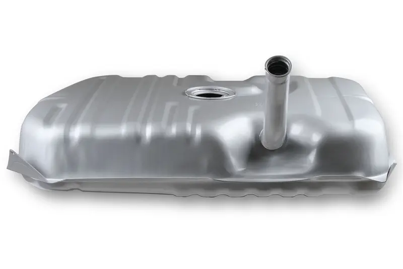 Holley 19-512 Sniper Fuel Tank; Rear; Stock Replacement; 16 Gallon; Silver Finish; 1