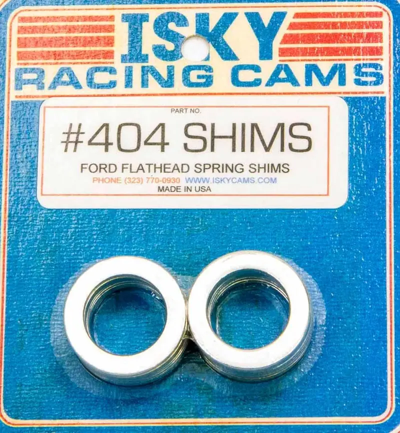 Isky 404 Valve Spring Shim Set – 16-Piece Precision Fit For Performance Engines 1