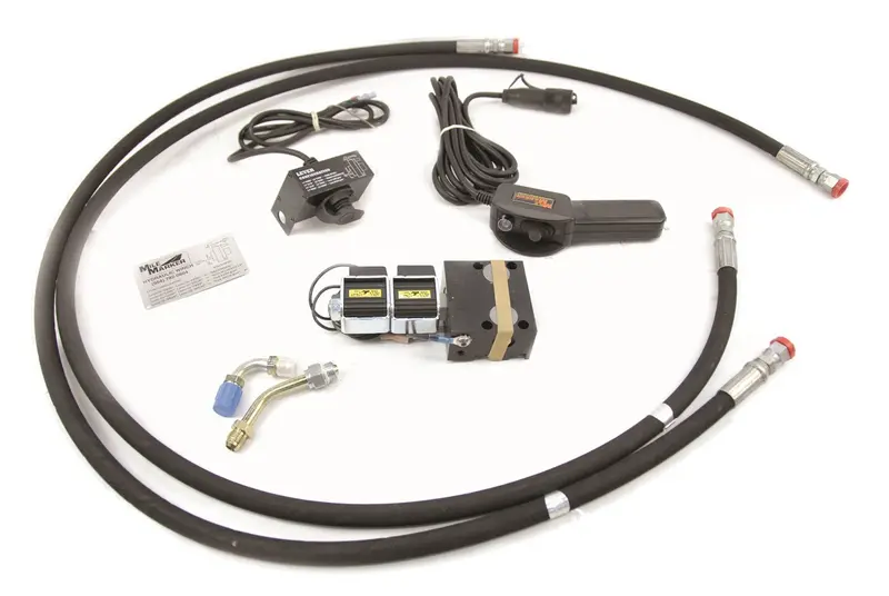 Mile Marker Nissan Winch Control Valve Kit – 12-Foot Remote, All Hoses & Fittings (34-5010-30) 1