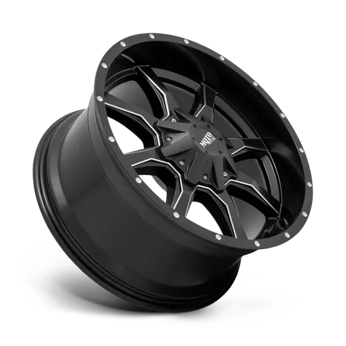 Moto Metal Mo970 18X9 Inch Wheel – 5X5.5 / 5X150 Bolt Pattern, Gloss Black Machined Face, +18Mm Offset 1