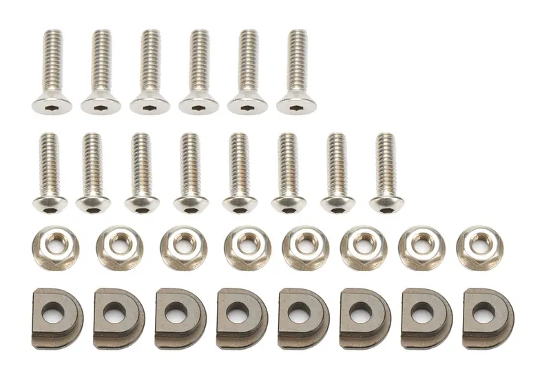 Mpd Racing Brake Rotor Bolt Kit – Includes 8 Bolts And Dynamic T-Nuts 1