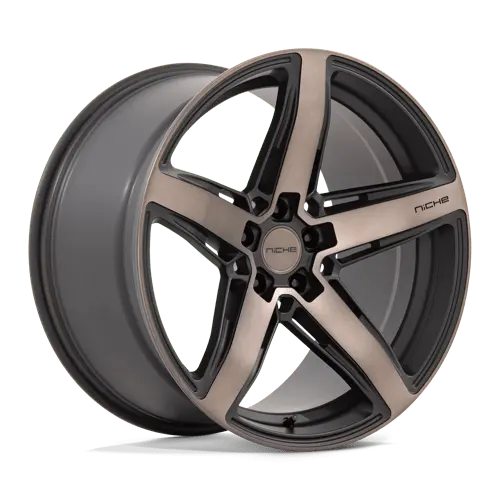 Niche 1Pc M271200544+20 M271 20X10.5 5X112 M-Blk Ddtc-Fc 20Mm 1