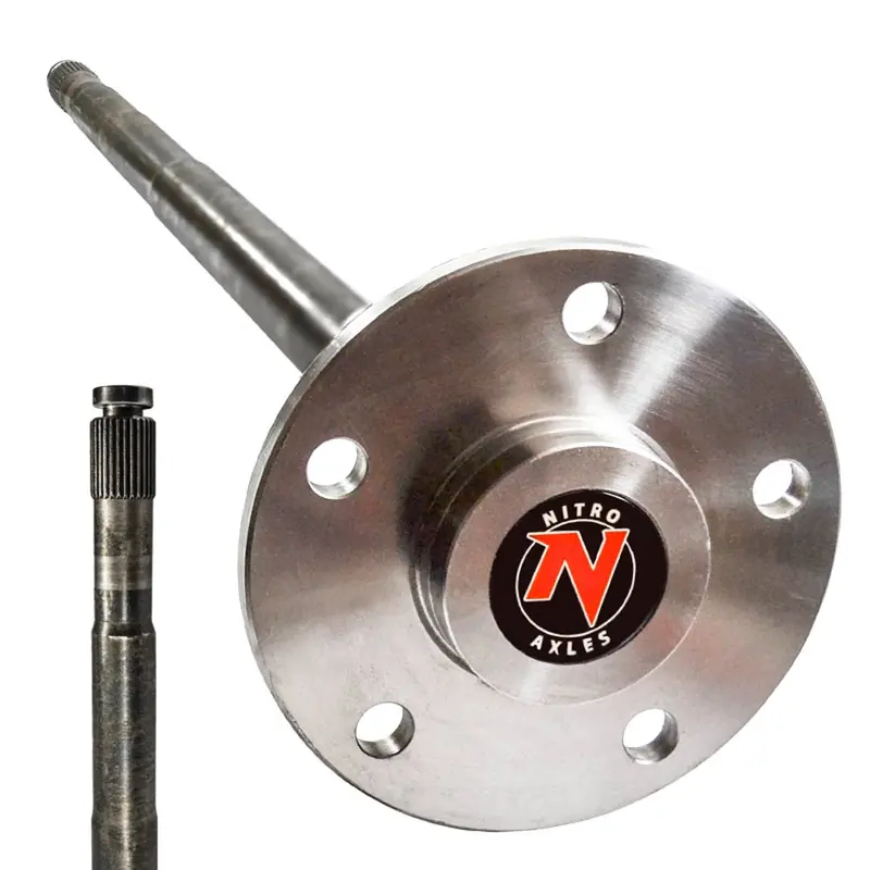 Nitro Gear & Axle Axc52098902 Rear Axle Shaft For Chrysler 8.25" Differentials – 5X4.5" Bolt Pattern, 29-13/16" Length, 5-Lug 1