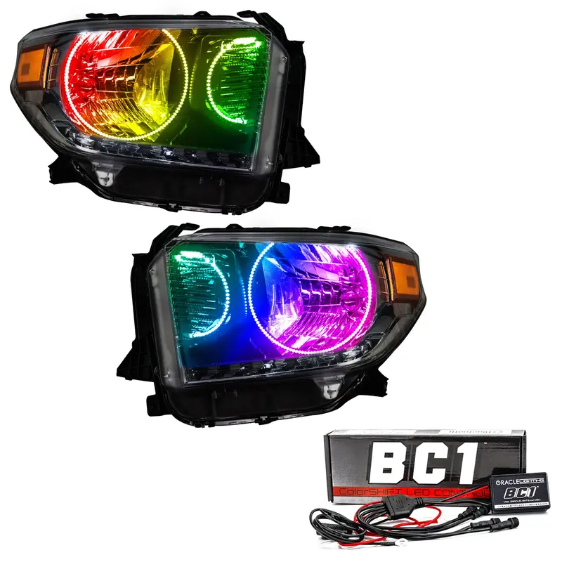 Oracle Lighting 7204-335 Pre-Assembled Dual Led Halo Headlights For 2014–2017 Toyota Tundra 1