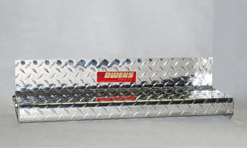 Owens Products Classicpro Diamond-Textured Running Boards – 4" Width, Fits 2013–2018 Ram 2500/3500 Standard Cab 1