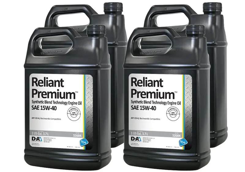Penngrade Motor Oil 52004-4 Reliant Premium 15W40 Case 4 X 1 Gallon Jugs 1