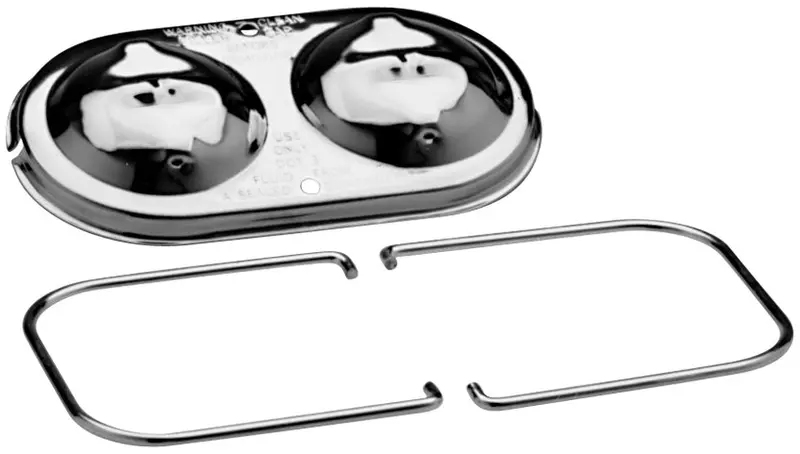 Proform Master Cylinder Cover With Double Clip Bail – 3" × 5.75", Power Disc Brake Compatible 1