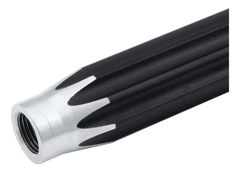 Quickcar Racing 5/8-Inch Aluminum Scalloped Tube – 16-Inch Length For Chassis And Roll Cage Applications 1