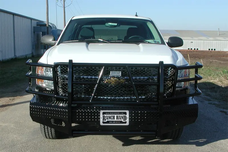 Ranch Hand Fsc081Bl1 Summit Series Front Bumper – Compatible With Factory Tow Hooks And Fog Lights 1