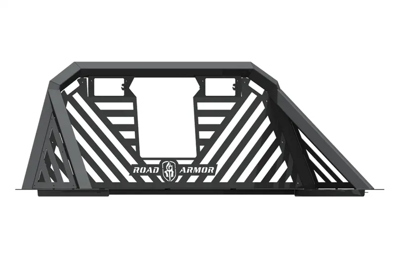 Road Armor Hr-410Bb Heavy-Duty Headache Rack – No Toolbox Design, Matte Black Finish 1