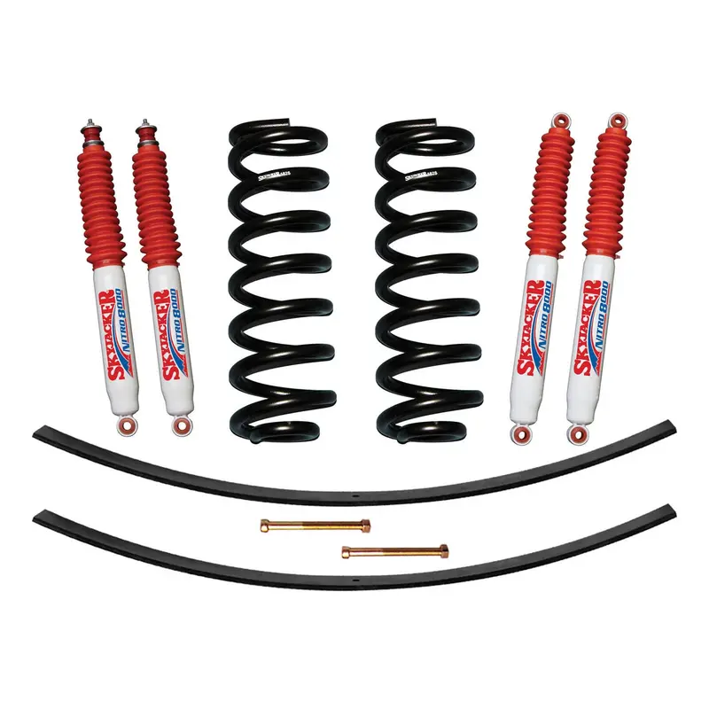 Skyjacker 1.5–2-Inch Suspension Lift Kit With Nitro Shocks – Includes Coil Springs & Add-A-Leafs 1