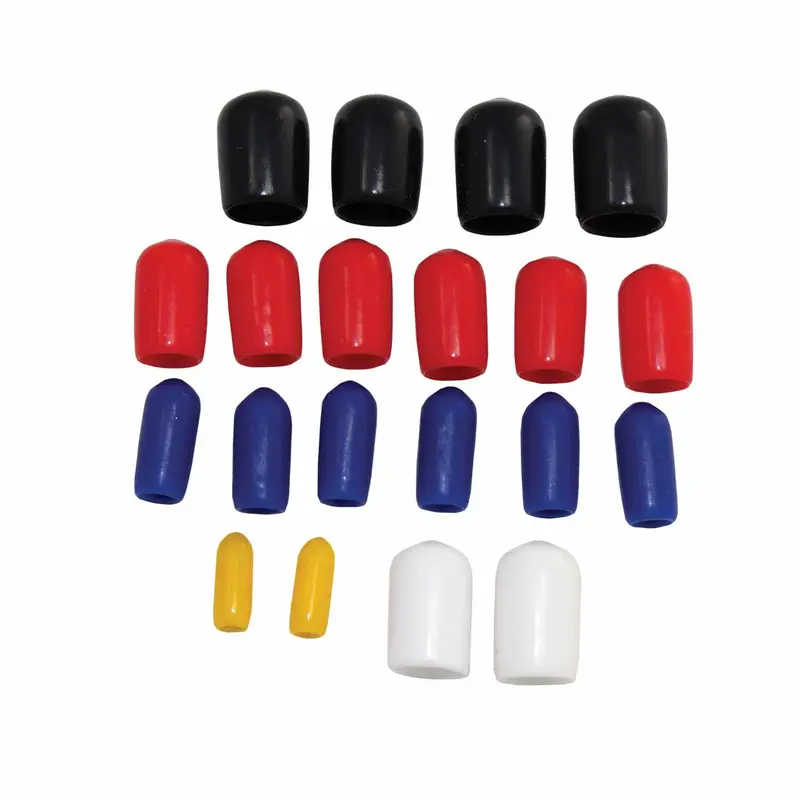 Speedfx Multi-Sized Fastener Assortment – 21-Piece Kit (Yellow, Blue, Red, Black) 1