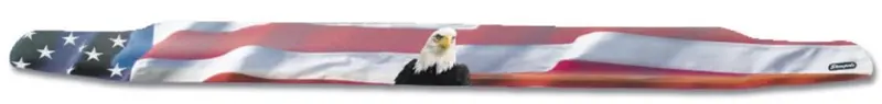 Stampede Vigilante Premium Hood Protector – American Flag & Eagle Design (Model 2418-30) 1