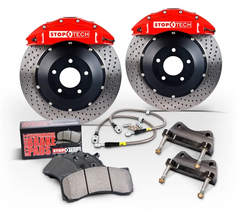 Stoptech Trophy Sport Big Brake Kit – Two-Piece Front Rotors (Model 83.557.Gy00.Z1) 1
