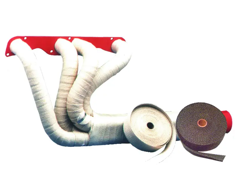 Thermo-Tec 11003 Exhaust Heat Wrap – 100-Foot × 2-Inch Natural Fiberglass Roll, Rated To 2000°F 1