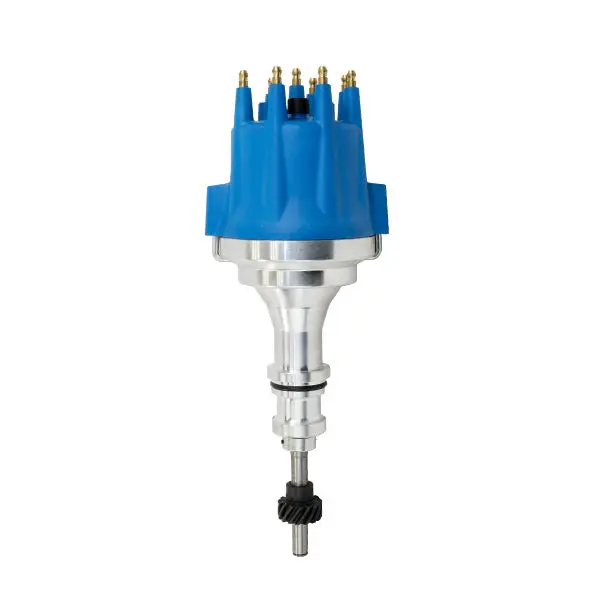 Top Street Performance Jm7602Bl Ford Small Block V8 (221-302) Pro Series Pro Billet Distributor With Blue Cap 1